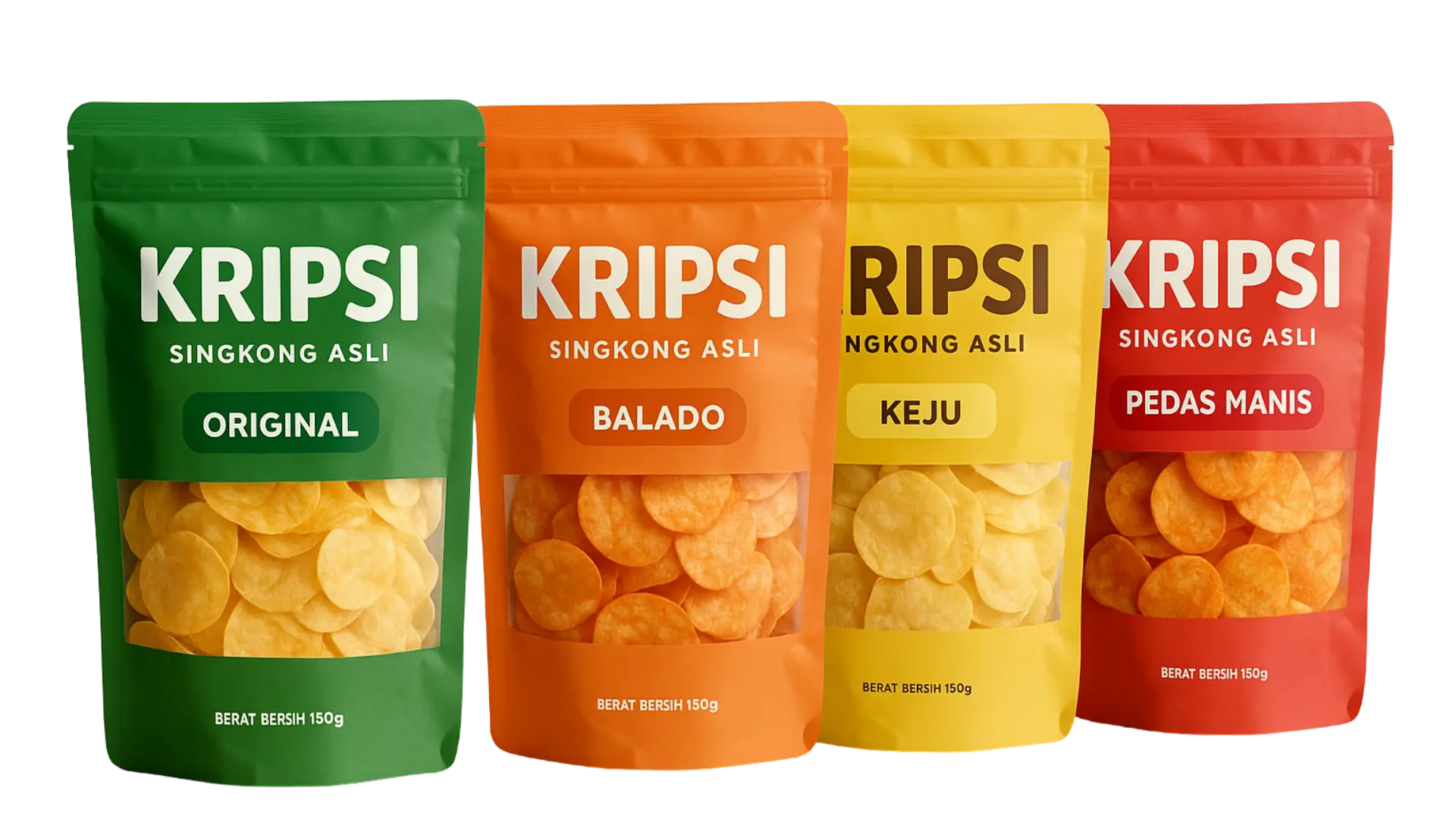 Produk Kripsi 4 Varian